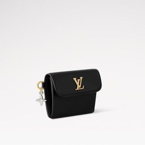 Louis Vuitton Black and Gold Key Holder